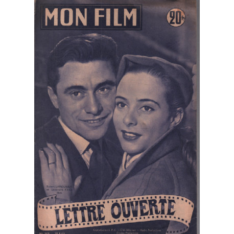 Lettre ouverte / Revue mon film n° 353 / robert lamoureux et...