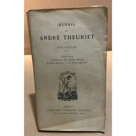 Nouvelles / Bigarreau-souffrances de Claude Blouet -l'abbé Daniel...