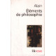 Éléments de philosophie