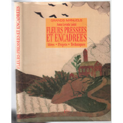 Fleurs pressées encadrées