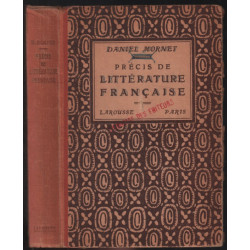 Précis de littérature francaise