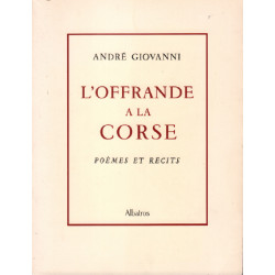 Offrande à la Corse