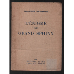 L'énigme du grand sphinx (photographies noir&blanc 1946)