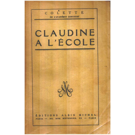Claudine à l'ecole