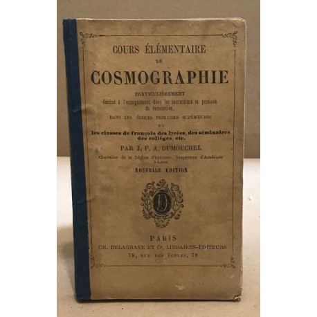 Cours élémentaire de cosmographie
