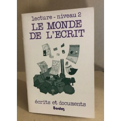Ecrits Et Documents. Tome 2