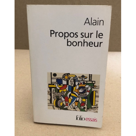 Propos sur le bonheur