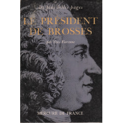 Les plus belles pages le president de brosses
