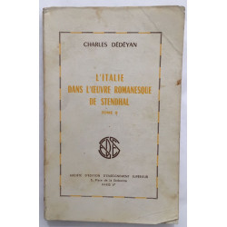 L' Italie dans l' oeuvre romanesque de stendhal