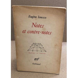Notes et contre-notes