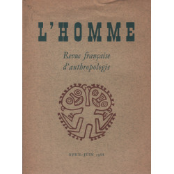 L'homme / revue française d'anthropologie /avril-juin 1968 /kosei...