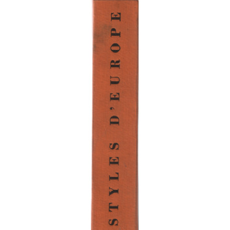 Styles d'europe 4 tomes