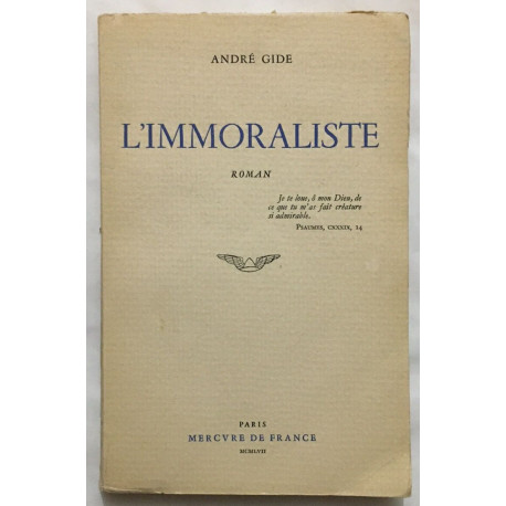L' Immoraliste