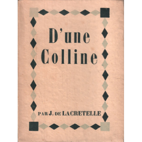 D'une colline / quatre jours à bayreuth/ EO numerotée