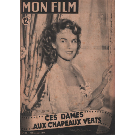 Ces dames aux chapeaux verts / revue mon film n° 160 colette richard