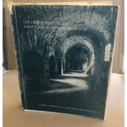 Les cryptoportiques dans l'architecture romaine