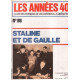 Les années 40/ la vie des français de l'occupation à la liberation...