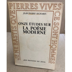 Onze études sur la poésie moderne