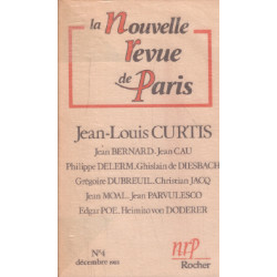 Revue de Paris n° 4 / jean louis curtis