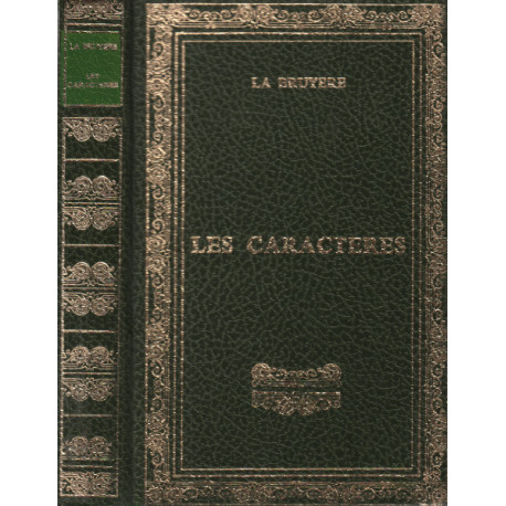 Les Caratères Ou Les Moeurs De Ce Siècle