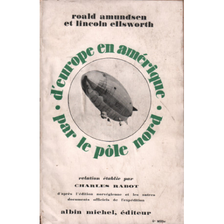 D'europe en amerique par le pole nord