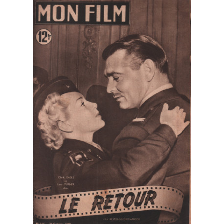 Le retour / revue mon film n° 166 clark gable lana turner
