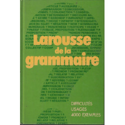 Larousse de la grammaire