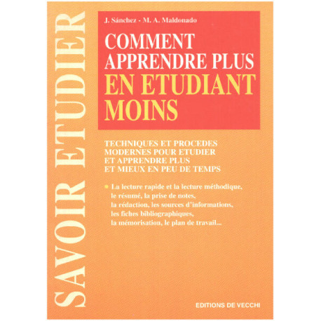 Comment apprendre plus en étudiant moins