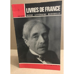 Livres de France Revue littéraire mensuelle/ fevrier 1968 / numero...