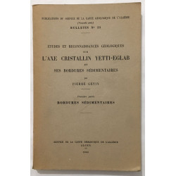 Etudes et reconnaissances géologiques sur l¿axe cristallin...