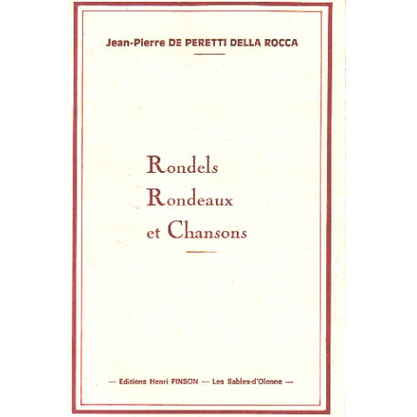 Rondels rondeaux et chansons