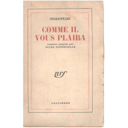 Comme il vous plaira / comédie adaptée par Jules Supervielle