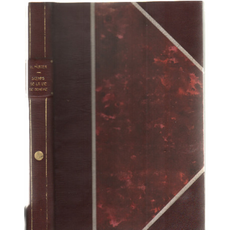 Scenes de la vie de boheme / 16 hors texte d'apres gavarni
