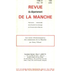 Revue du departement de la manche / tome 27 / fascicule 707 / les...