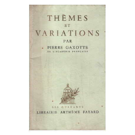 Thèmes et variations