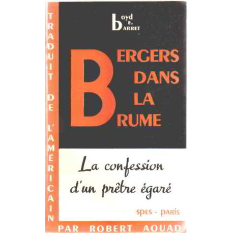 Bergers dans la brume/ la confession d'un pretre egaré