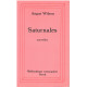 SATURNALES et autres nouvelles