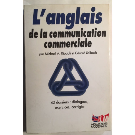 L' Anglais de la communication commerciale