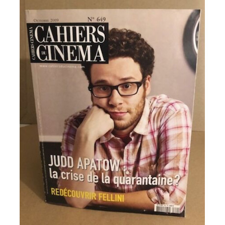 Les cahiers du cinéma n° 649