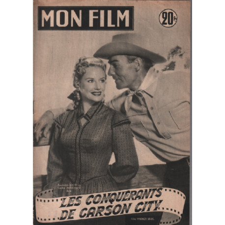 Les conquérants de carson city / Revue mon film n° 332 / randolph...