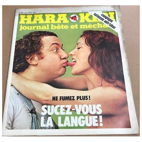 Journal bête et méchant / revue hara kiri n° 196