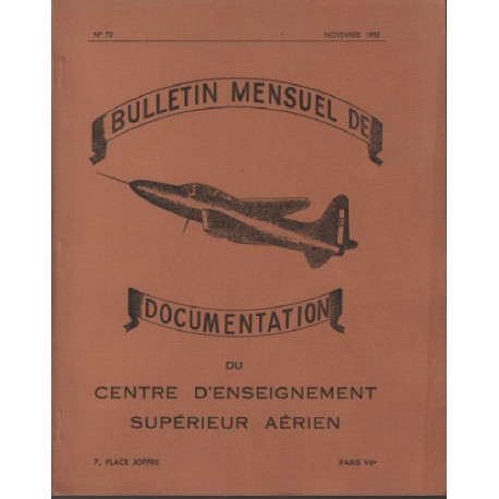 Bulletin mensuel de documentation du centre d'enseignement...