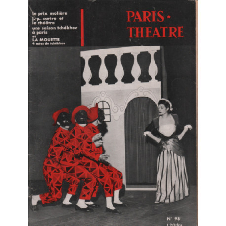 Paris théatre n° 98 / la mouette de techkhov
