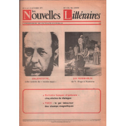 Nouvelles litteraires n° 2350 / ecrivains français et polonais :...
