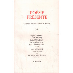 Poesie présente n° 54