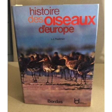 Histoire des oiseaux d'europe