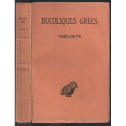 Bucoliques grecs : Théocrite (tome 1)