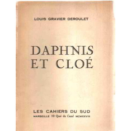 Daphnis et cloé / EO numérotée