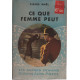 Ce que femme peut