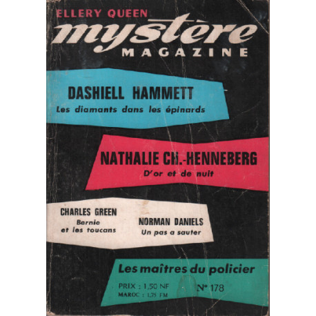 Ellery queen mystere magazine n ° 178